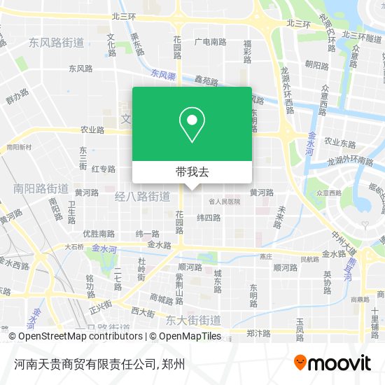 河南天贵商贸有限责任公司地图