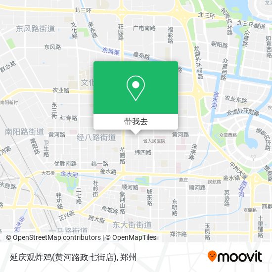 延庆观炸鸡(黄河路政七街店)地图