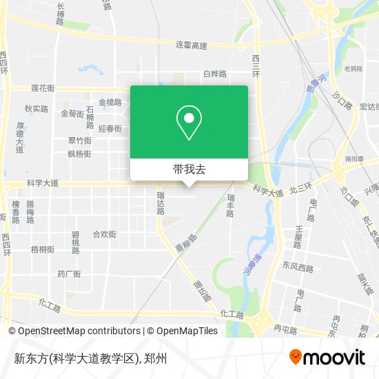 新东方(科学大道教学区)地图