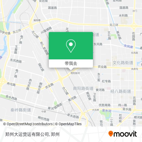 郑州大运货运有限公司地图