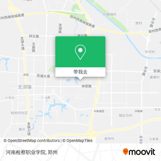 河南检察职业学院地图