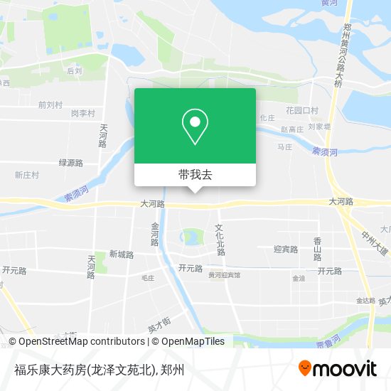 福乐康大药房(龙泽文苑北)地图