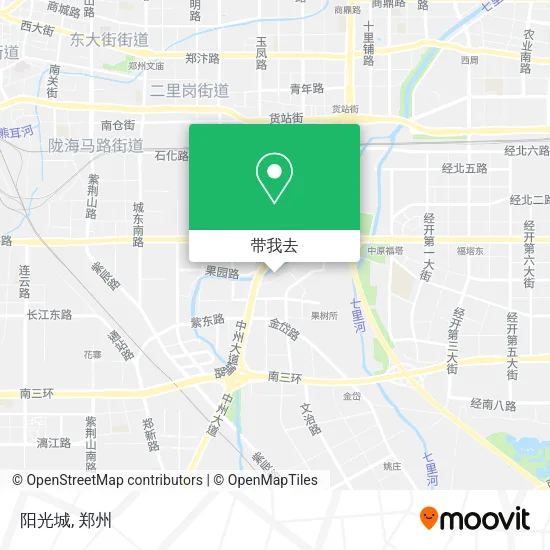 阳光城地图
