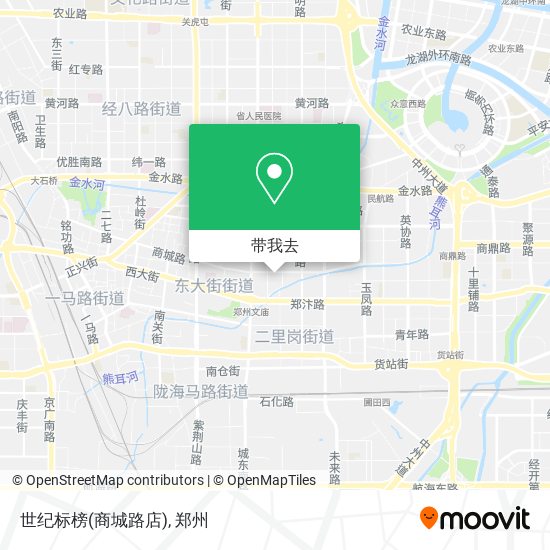 世纪标榜(商城路店)地图