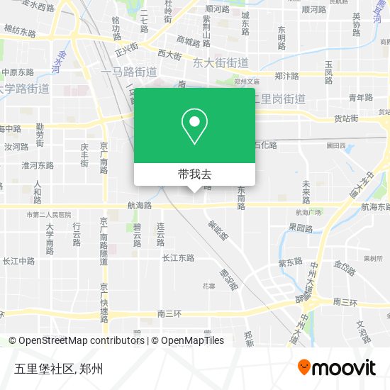 五里堡社区地图