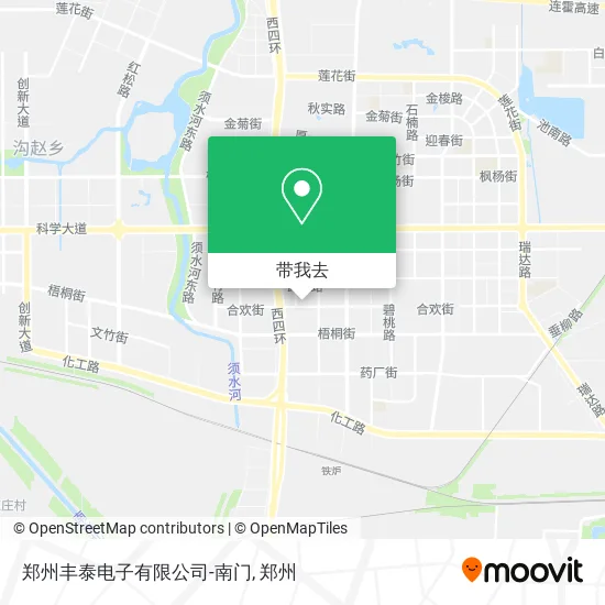 郑州丰泰电子有限公司-南门地图