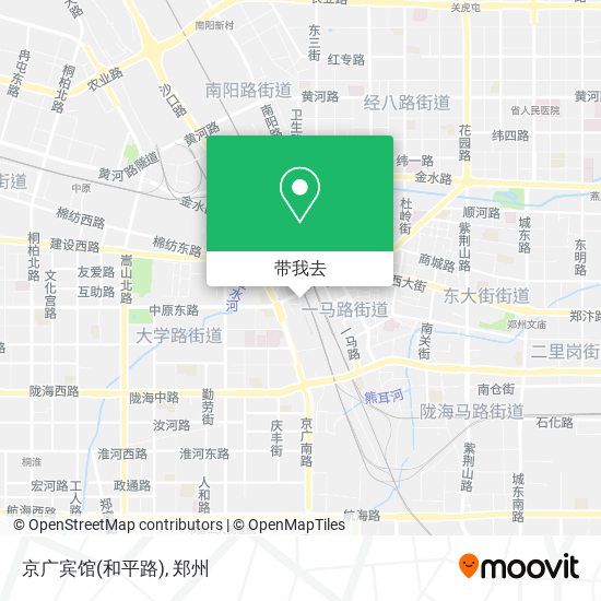 京广宾馆(和平路)地图