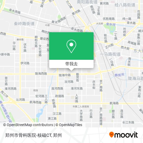 郑州市骨科医院-核磁CT地图