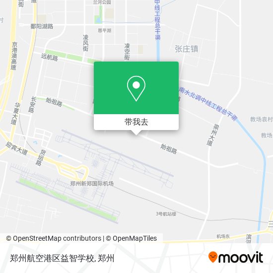 郑州航空港区益智学校地图