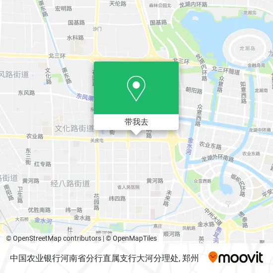 中国农业银行河南省分行直属支行大河分理处地图