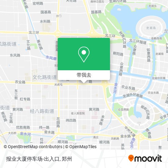 报业大厦停车场-出入口地图