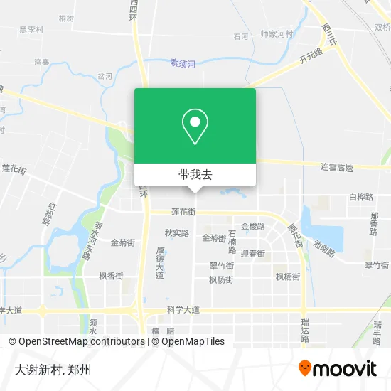 大谢新村地图