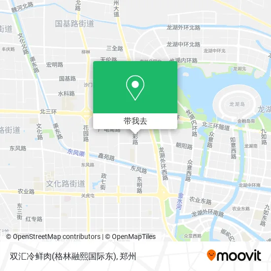 双汇冷鲜肉(格林融熙国际东)地图