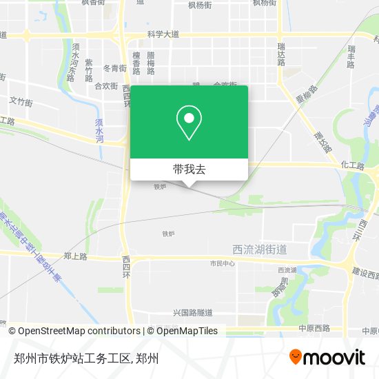 郑州市铁炉站工务工区地图