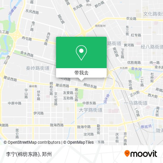 李宁(棉纺东路)地图