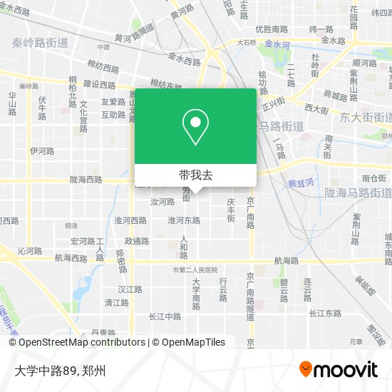 大学中路89地图