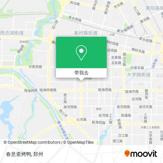 春意斋烤鸭地图