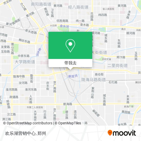 欢乐湖营销中心地图