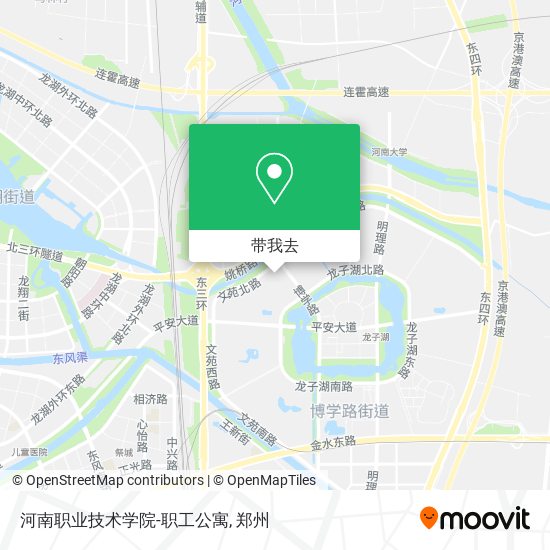 河南职业技术学院-职工公寓地图