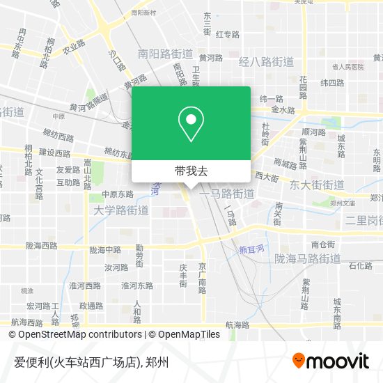 爱便利(火车站西广场店)地图