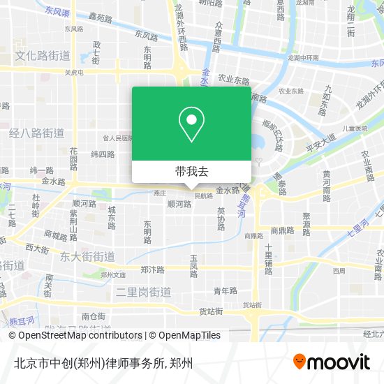 北京市中创(郑州)律师事务所地图