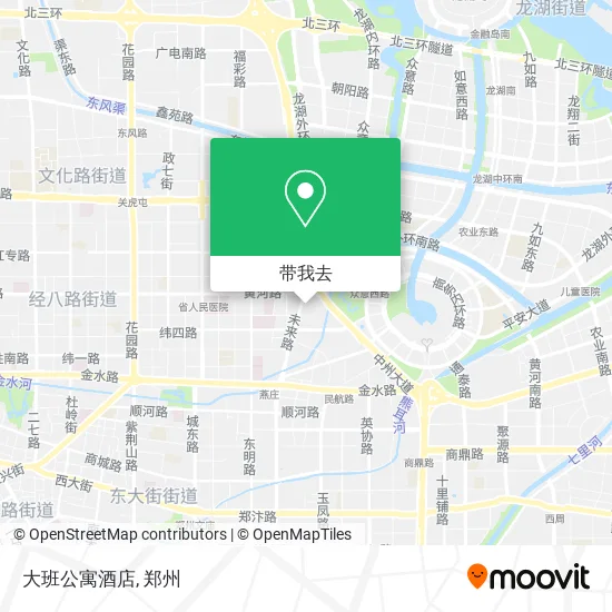 大班公寓酒店地图