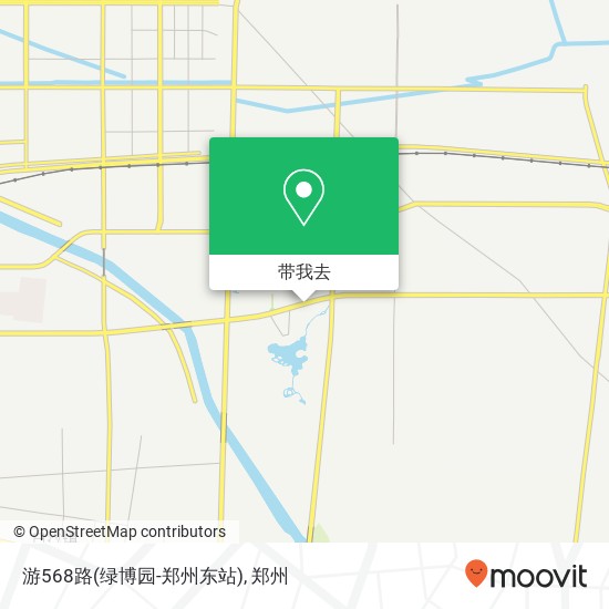 游568路(绿博园-郑州东站)地图