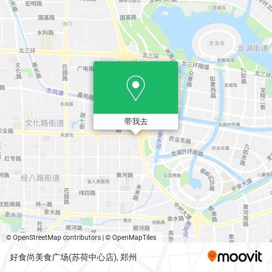 好食尚美食广场(苏荷中心店)地图