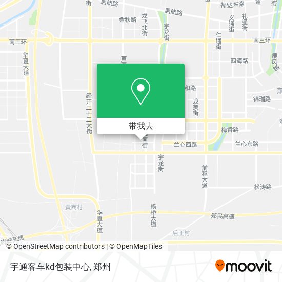 宇通客车kd包装中心地图