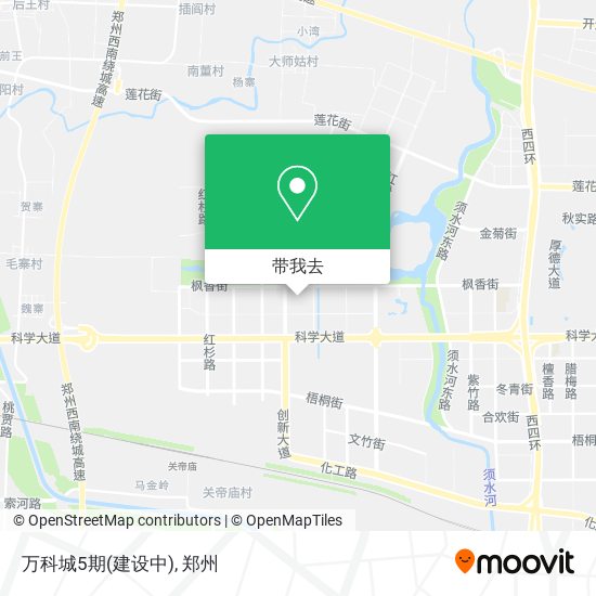 万科城5期(建设中)地图