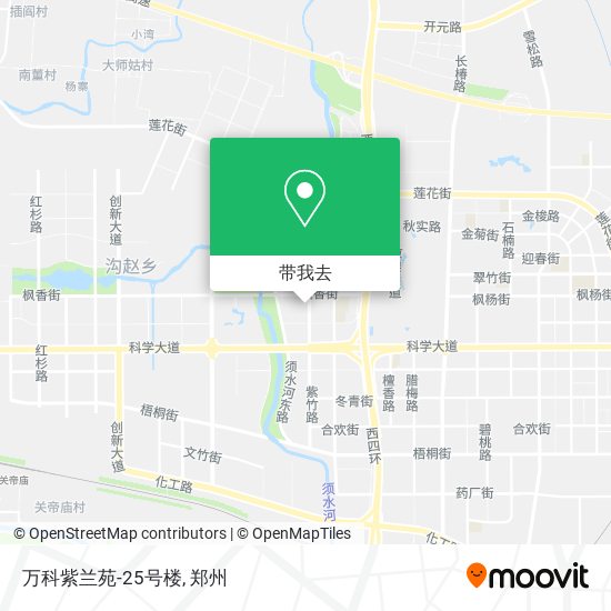万科紫兰苑-25号楼地图