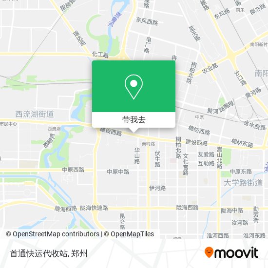 首通快运代收站地图