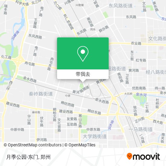 月季公园-东门地图