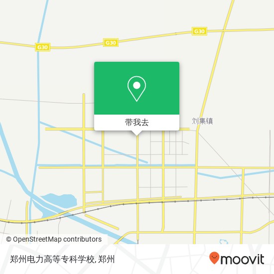 郑州电力高等专科学校地图