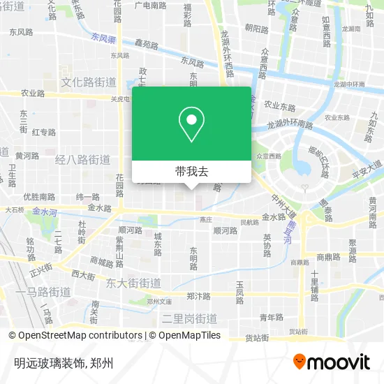 明远玻璃装饰地图