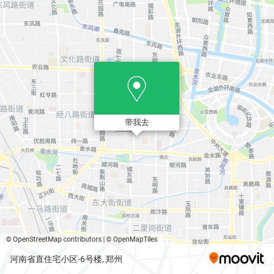 河南省直住宅小区-6号楼地图