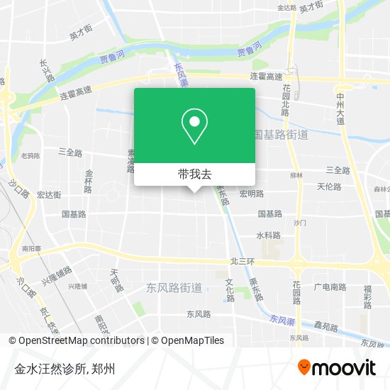 金水汪然诊所地图
