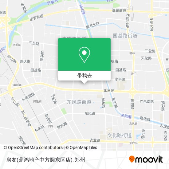 房友(鼎鸿地产中方圆东区店)地图