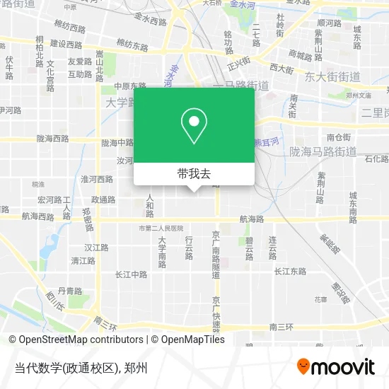 当代数学(政通校区)地图