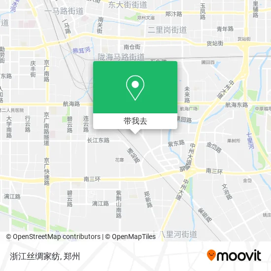 浙江丝绸家纺地图