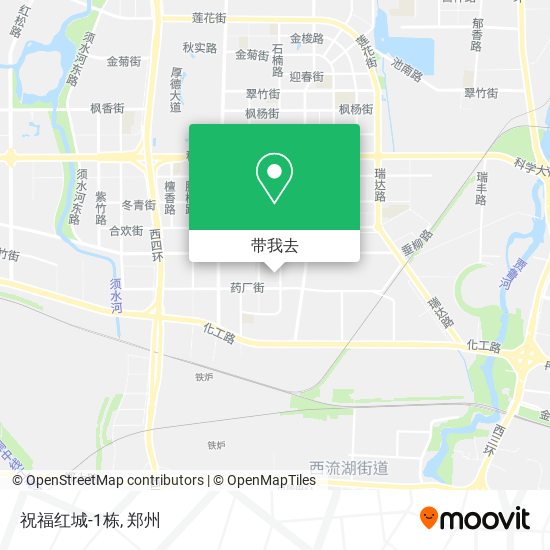 祝福红城-1栋地图