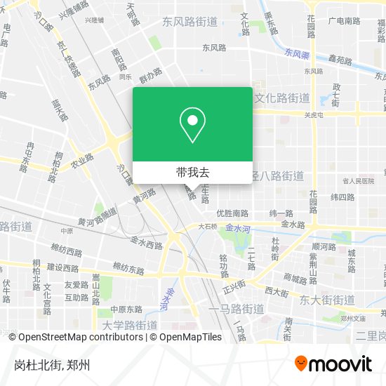 岗杜北街地图
