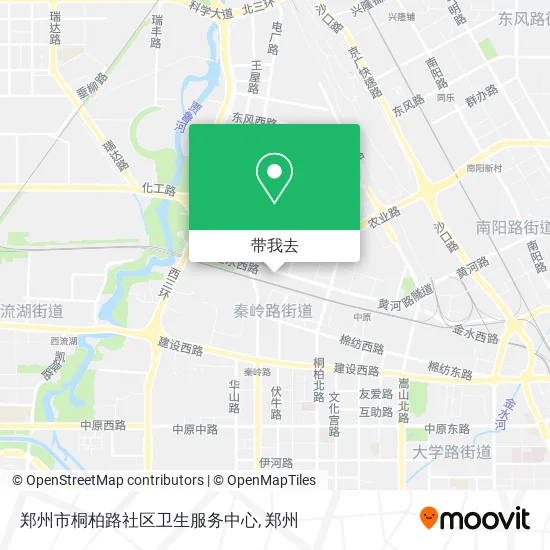 郑州市桐柏路社区卫生服务中心地图