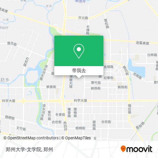郑州大学-文学院地图