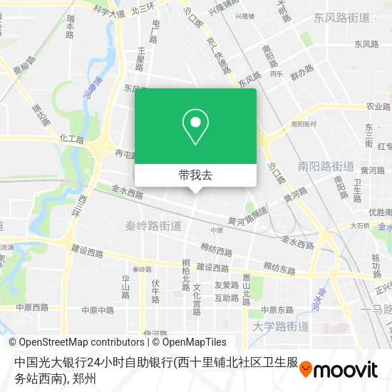 中国光大银行24小时自助银行(西十里铺北社区卫生服务站西南)地图