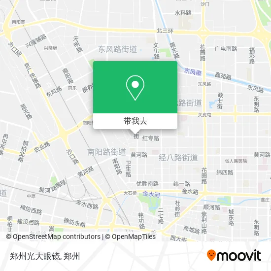 郑州光大眼镜地图