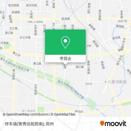 停车场(青秀佳苑西南)地图