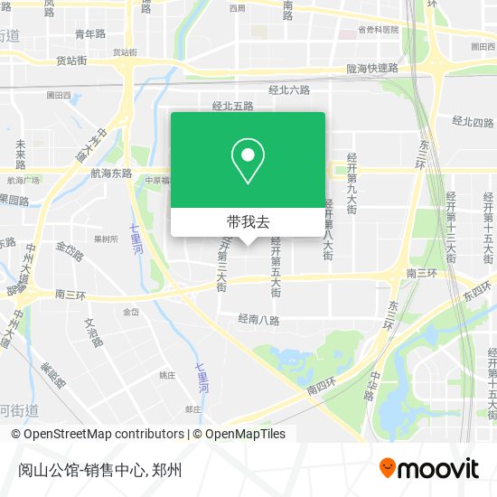 阅山公馆-销售中心地图