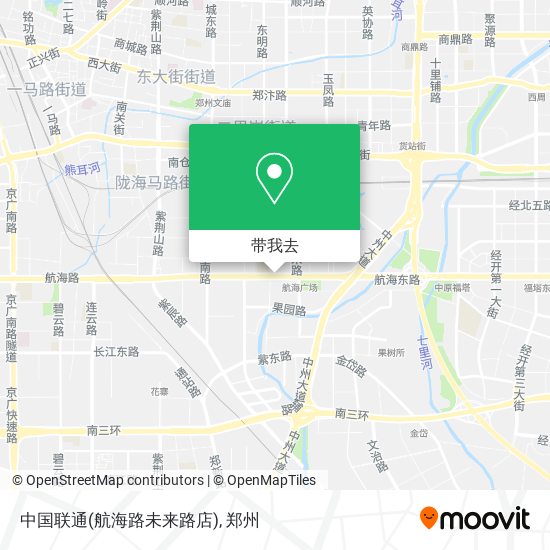 中国联通(航海路未来路店)地图