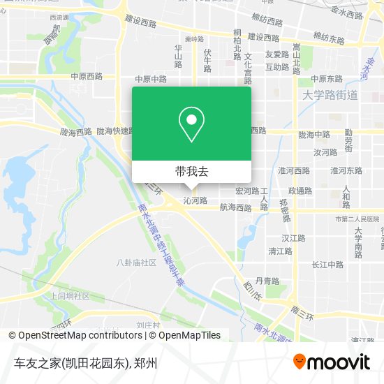 车友之家(凯田花园东)地图